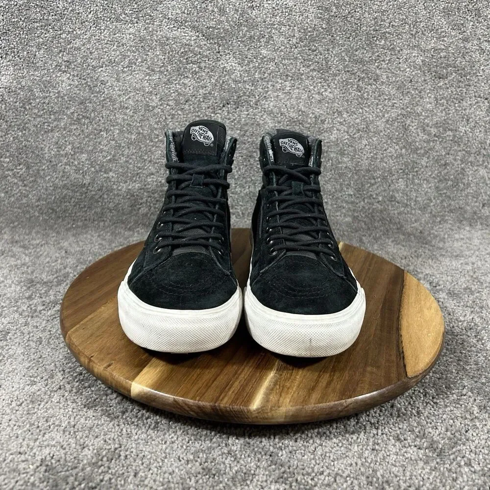 Vans Sk8-Hi 46 MTE DX Women’s Size 9 Black Scotchgard Athletic Skate Shoes Used